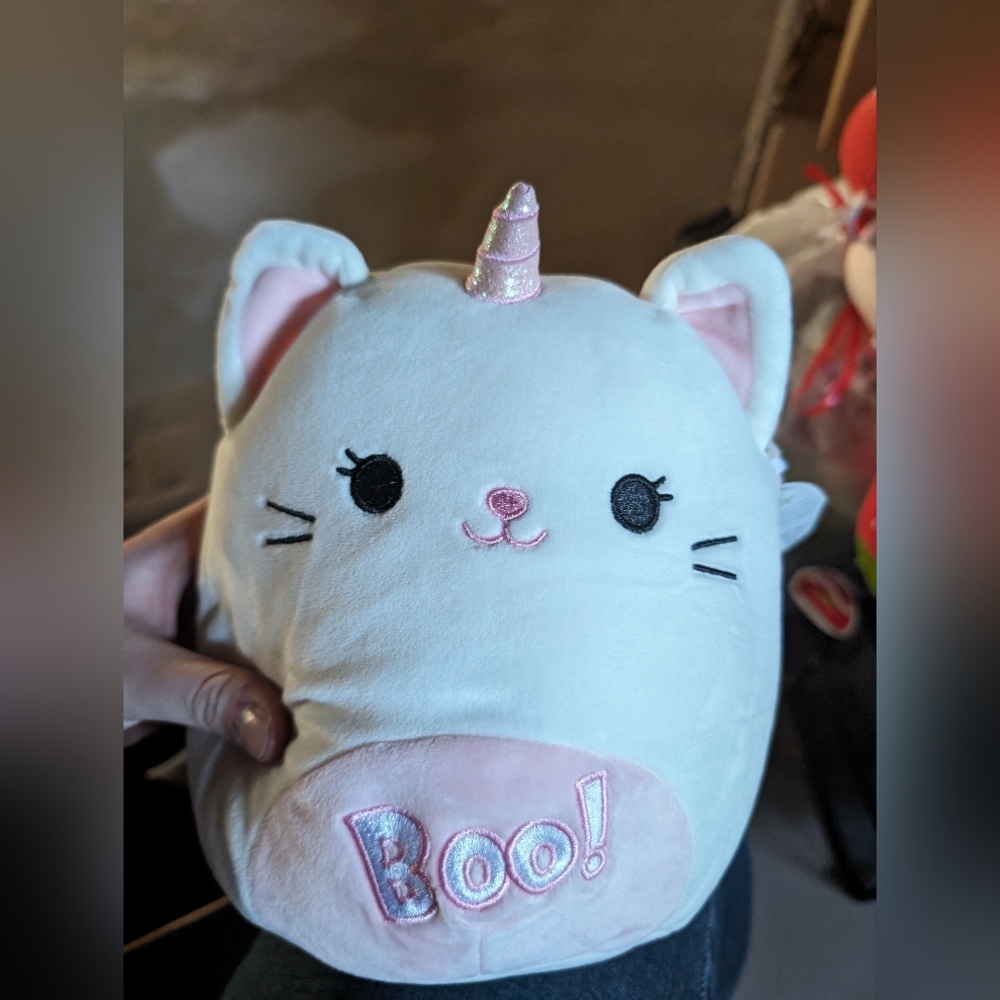 Squishmallow Callista Ghost Caticorn Halloween
